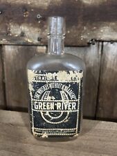 VTG Pre Prohibition Early 1900’s Kentucky Green River Wiskey Corked Top Bottle  picture