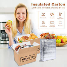 Chill Insulated Shipping Boxes with Aluminum Foil Liner, Cold Shipping Boxes  picture