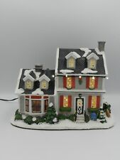 St. Nicholas Square 2007 New England Home Christmas Village Illuminated picture
