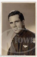 Jim Miller Athiest MAAF Air Force Pilot Vintage WWII Autograph Signed Photo picture