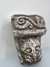 Winged Gargoyle Statue with Celtic Cross picture