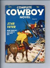 Complete Cowboy Novel Magazine Pulp Oct 1949 Vol. 9 #1 picture