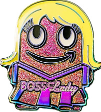 Boss Lady Leadership irridecent Peccy Employee Pin picture
