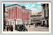 Grand Rapids MI-Michigan, Lower Monroe Ave, Antique Vintage c1919 Postcard picture