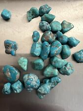 Natural Old Waterweb Southwest USA Turquoise Rough Stone Gem 50 Gram Lot f picture