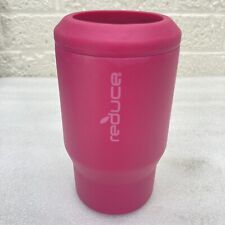 REDUCE 14-oz Pink Drink Cooler 4 in 1 Multi-Use Can Bottle Non-Slip Base • VGUC‼ picture