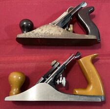 2 Pc Stanley Bailey & Buck Bros. 10” No. 4 Hand Plane picture