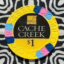 Cache Creek $1 Brooks, California Gaming Poker Casino Chip EX39 picture
