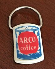 Vintage ARCO COFFEE Plastic Keychain office coffee service Duluth, Minn. picture