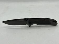 Kershaw 8310 Fringe Framelock Knife A/O TiCN Handle Black TiCN Coated Plain Edge picture