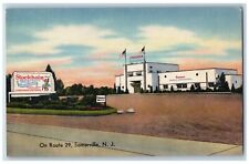 Somerville New Jersey Postcard Stockholm Restaurant Roadside View c1940 Unposted picture