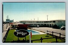 Santa Maria CA- California, Santa Maria, Travel Lodge, Outside, Vintage Postcard picture