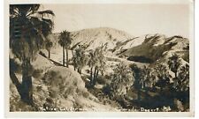 vintage 1917 RPPC native California Palms Colorado desert Postcard sand dunes picture