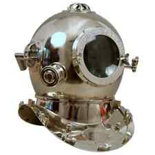 Diving helmet Silver Scuba US Navy Mark V helmet Deep Sea Marine helmet picture