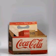 Vintage COKE carton~Coca Cola 6 pk~Enjoy That Refreshing New Feeling~FREE SHIP picture