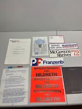 McGovern Shriver '72 Election Memorialbila Lot picture
