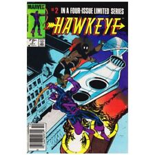 Hawkeye #2 Newsstand 1983 series Marvel comics VF minus [u^ picture