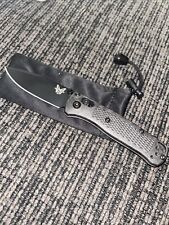 Benchmade 533BK-2 Mini Bugout Axis Lock Knife Black CF-Elite S30V Stainless picture