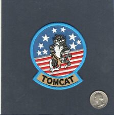 F-14 TOMCAT US NAVY Grumman VF Fighter Squadron Jacket Shoulder Mascot Patch picture
