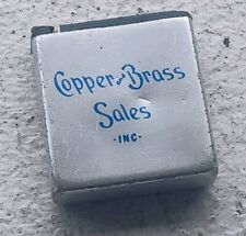 OLD Copper Brass Sales Inc. Detroit Grand Rapids Cleveland Dayton TAPE MEASURE  picture