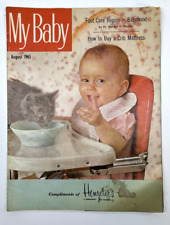 Vintage MY BABY Magazine Hengerer's Buffalo August 1965 picture