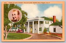 Hollywood CA - Toluca Lake - Bing Crosby - Free Postage - Naval Hospital - 1944 picture