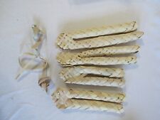 Jewish Judaica Lot - 4 Lulav Holders of Various Sizes for Sukkot picture