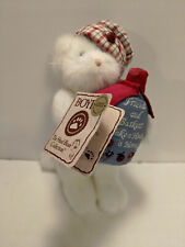 Boyds Bears SASSY STEADSBEARY #95311LB Longaberger WHITE CAT picture