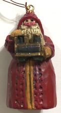 Vintage P. Schifferl Old World Santa with Toy Train Christmas Ornament 2