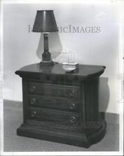 1967 Press Photo Minichest Minilamp Home Interior - RRV60625 picture