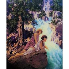 Waterfall by Maxfield Parrish Wall Art 8X10 Picture Beautiful Print W011 picture