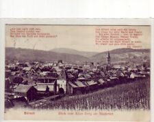 CPA 67 ALSACE Env. Ottrott Boersch BÖRSCH View from the Old Mountain at the Niedertor 1908 picture