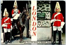 Postcard - The House'hold Guards, at Whitehall, London, England picture
