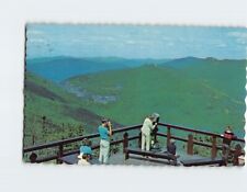Postcard Smuggler's Notch from Summit Mt. Mansfield, Stowe, Vermont picture