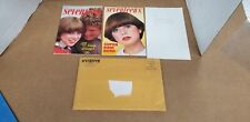 2-1977 Seventeen's Booklets Dating & Super Hair Look With Mailer Shelf E3 picture