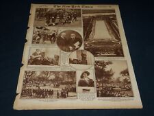 1922 JUNE 4 NEW YORK TIMES PICTURE SECTION NO. 4 & 5 - ROBERT LINCOLN - NT 8865 picture