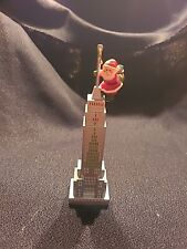 1990 Hallmark Keepsake King Klaus Santa On Empire State Building Ornament No Box picture