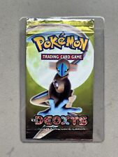 EMPTY WRAPPER ONLY Pokemon TCG - Ex Deoxys Booster Pack - Wrap Art Only picture