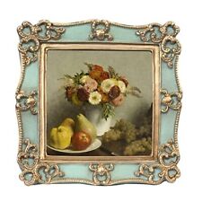 PARAFAYER Vintage Small Picture Frame 4x4 Antique Ornate Photo Frame With Gol... picture