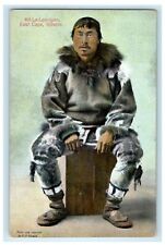 Man Eskimo Kit-Le-Lourigen East Cape Siberia Russia F.H Howell Postcard picture