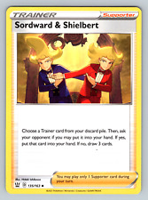 Sordward & Shielbert Trainer 135/163 Pokemon Card TCG Battle Styles 2023 picture