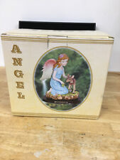 VINTAGE  Angel Feeding A Deer Figurine Giovanni Collection picture