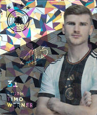 Rewe DFB trading cards football World Cup 2022 Qatar No. 31: Timo Werner glitter picture NEW picture