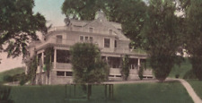 C1910 Shawnee PA Manwalamink Mansion Stone Porch Landscape Antique Postcard picture