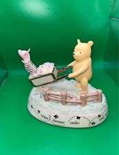 Lenox Disney Pooh's Sweet Summer Time Musical Sculpture Showcase Collection picture