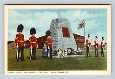 Toronto Ontario-Canada, General Zebulon Pike Memorial, Fort, Vintage Postcard picture