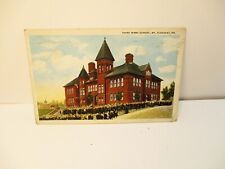 Third Ward School Mt. Pleasant Pa 1920’s Postcard picture