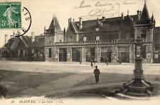CPA 60 PICARDIE OISE BEAUVAIS La Gare Voyageurs 1910 animated picture