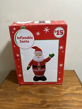 Santa Claus Inflatable Christmas Decoration 4” 48 Inch  picture