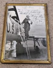 1960 Signed Arlene Davis Aviator U.S. AIR FORCE OFFICIAL USAF OFFICIAL PHOTO picture